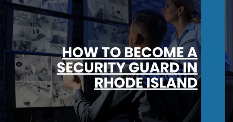 How to Become a Security Guard in Rhode Island Feature Image