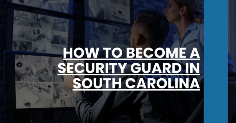 How to Become a Security Guard in South Carolina Feature Image