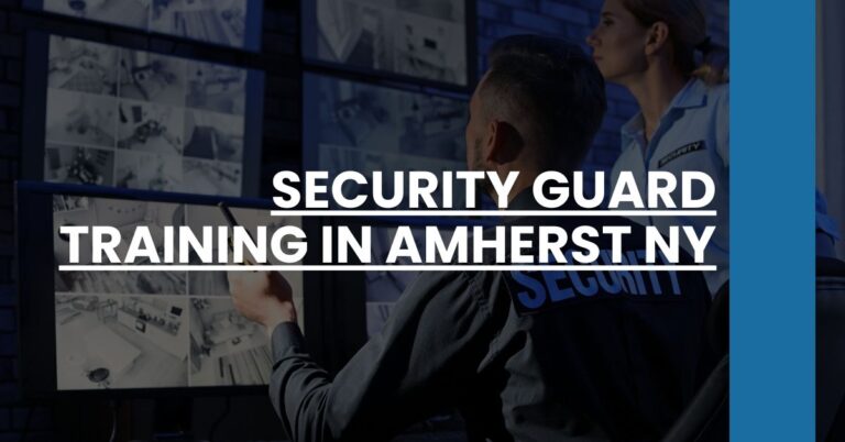 Security Guard Training in Amherst NY Feature Image