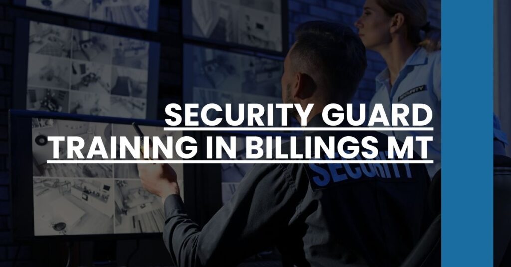 Security Guard Training in Billings MT Feature Image