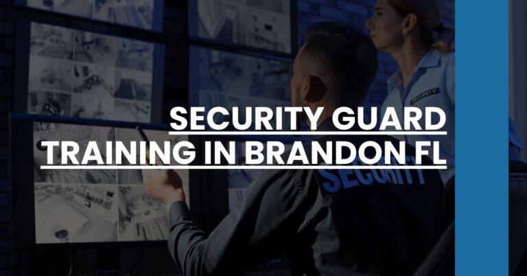 Security Guard Training in Brandon FL Feature Image