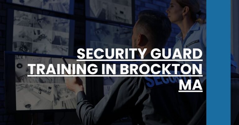 Security Guard Training in Brockton MA Feature Image