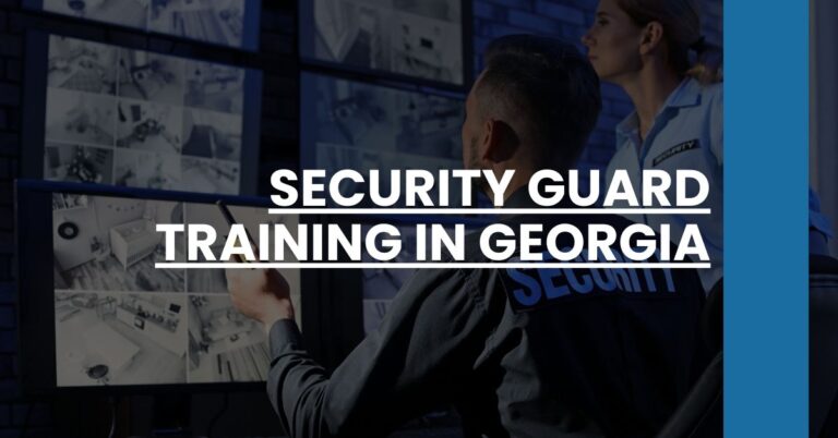 Security Guard Training in Georgia Feature Image