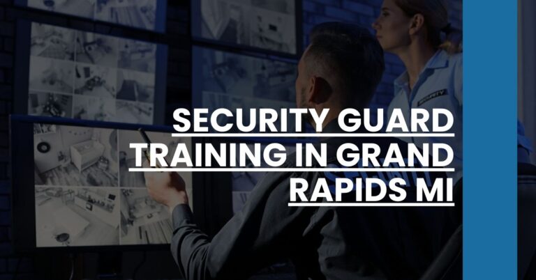 Security Guard Training in Grand Rapids MI Feature Image