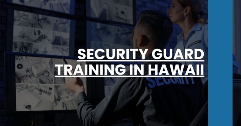 Security Guard Training in Hawaii Feature Image