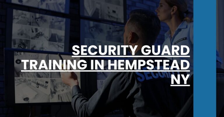 Security Guard Training in Hempstead NY Feature Image