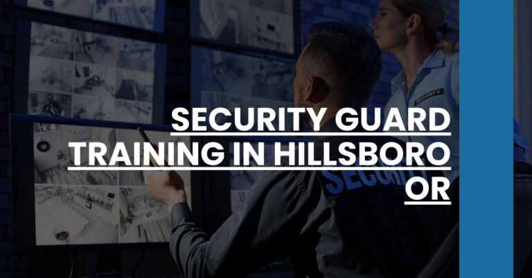 Security Guard Training in Hillsboro OR Feature Image