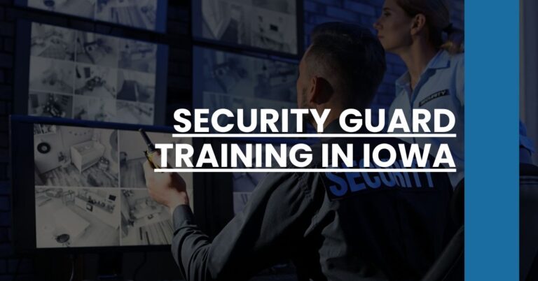 Security Guard Training in Iowa Feature Image