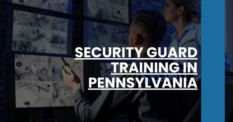 Security Guard Training in Pennsylvania Feature Image