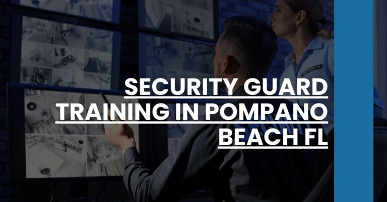 Security Guard Training in Pompano Beach FL Feature Image