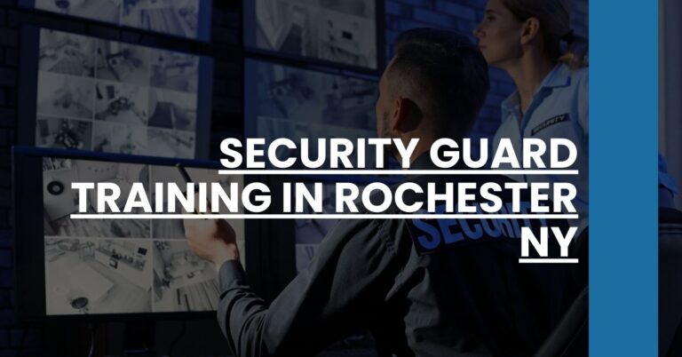 Security Guard Training in Rochester NY Feature Image