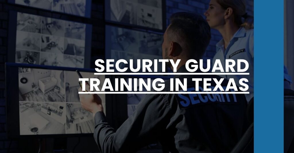 Security Guard Training in Texas Feature Image