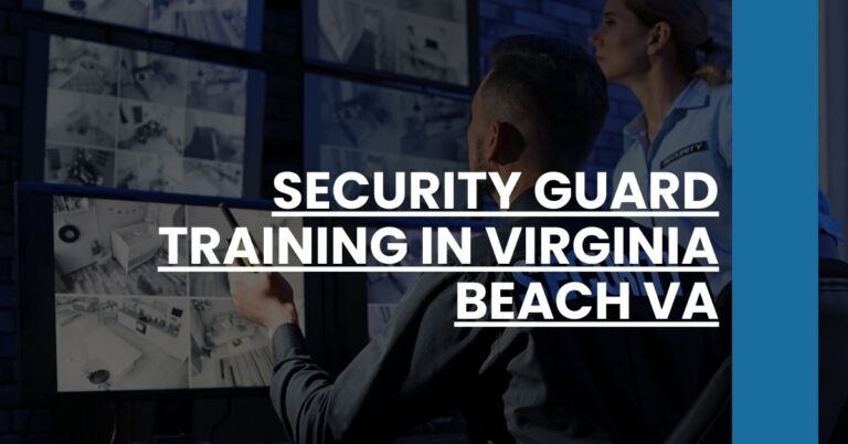 Security Guard Training in Virginia Beach VA Feature Image