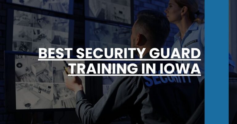 Best Security Guard Training In Iowa Feature Image