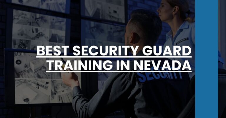 Best Security Guard Training In Nevada Feature Image