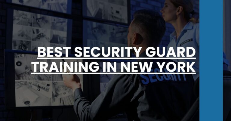 Best Security Guard Training In New York Feature Image