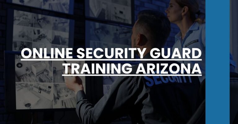 Online Security Guard Training Arizona Feature Image