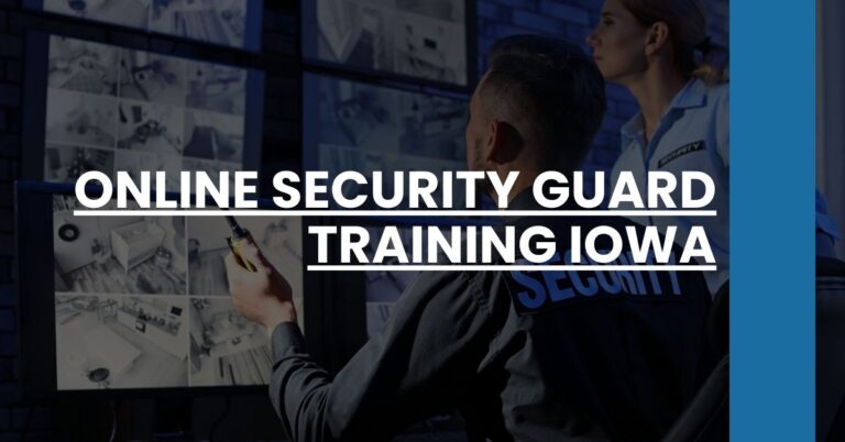 Online Security Guard Training Iowa Feature Image