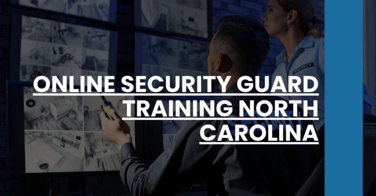 Online Security Guard Training North Carolina Feature Image