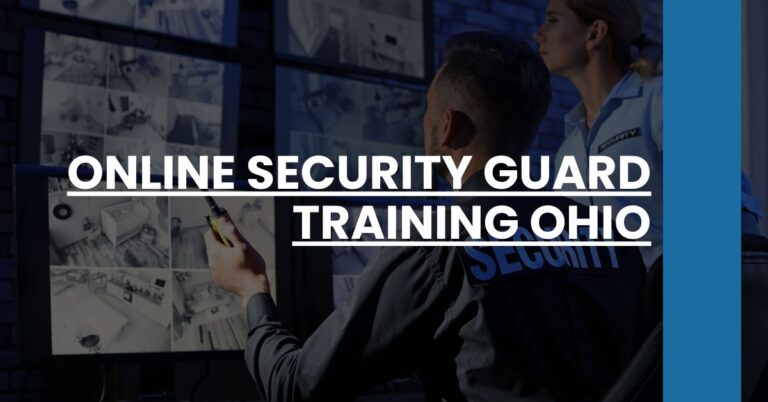 Online Security Guard Training Ohio Feature Image