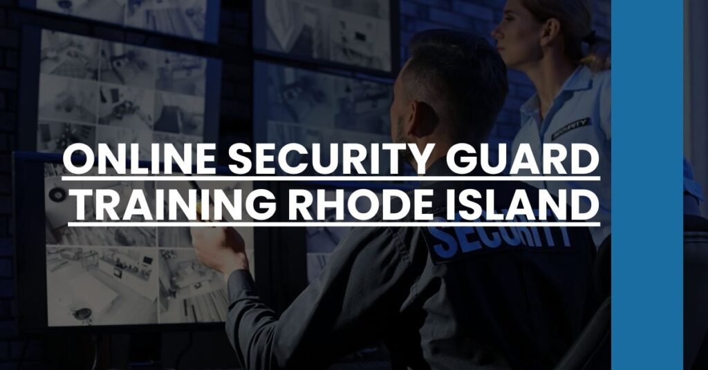 Online Security Guard Training Rhode Island Feature Image