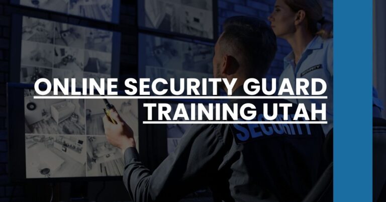 Online Security Guard Training Utah Feature Image