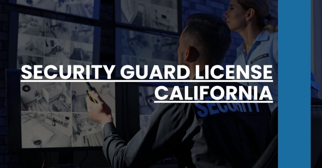 Security Guard License California Feature Image