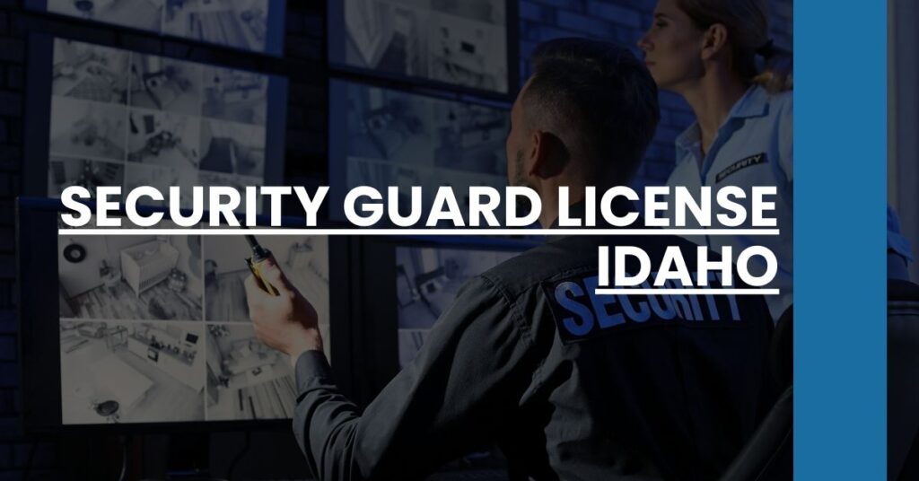 Security Guard License Idaho Feature Image