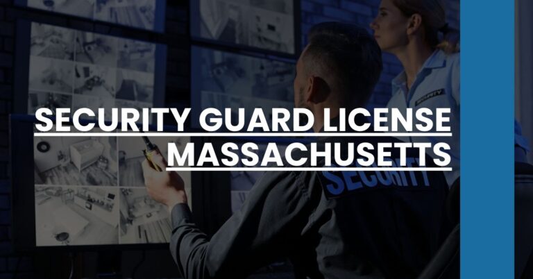 Security Guard License Massachusetts Feature Image